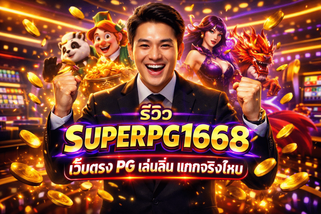 รีวิว SUPERPG1668 เว็บตรง PG เล่นลื่น แตกจริงไหม