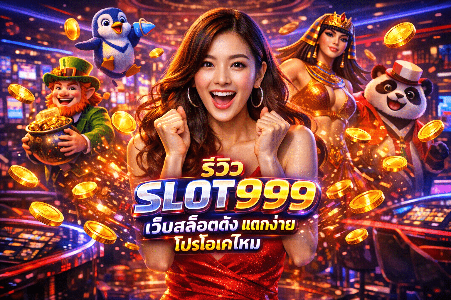 รีวิว SLOT999 เว็บสล็อตดัง แตกง่าย โปรโอเคไหม