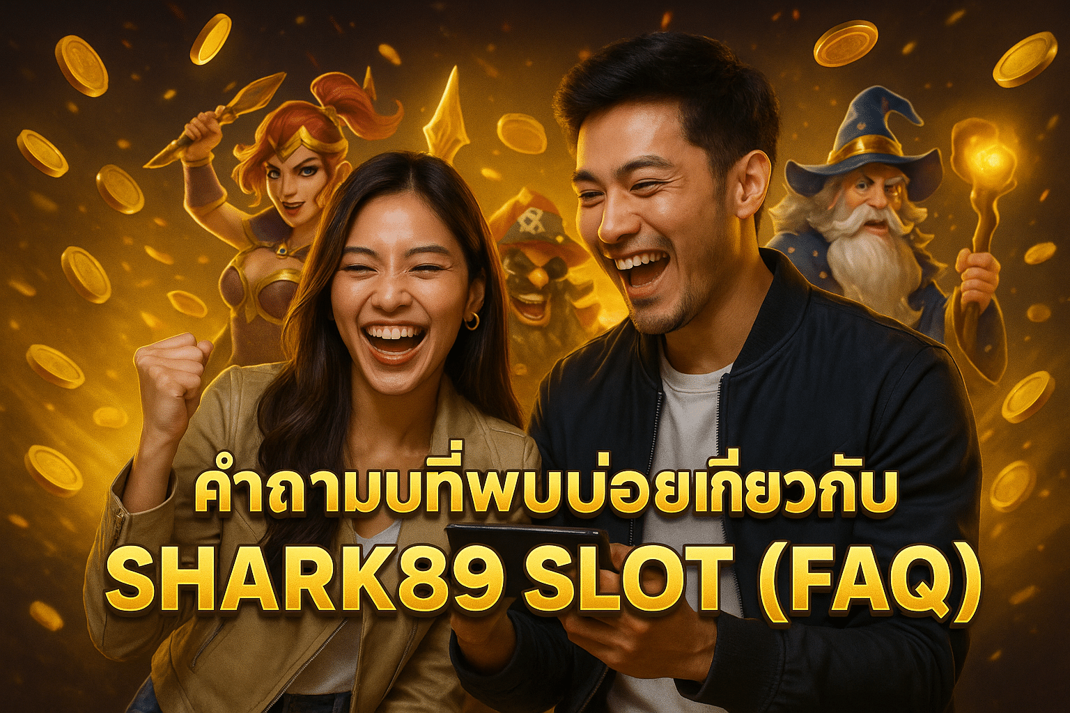 คำถามที่พบบ่อยเกี่ยวกับ SHARK89 SLOT (FAQ)