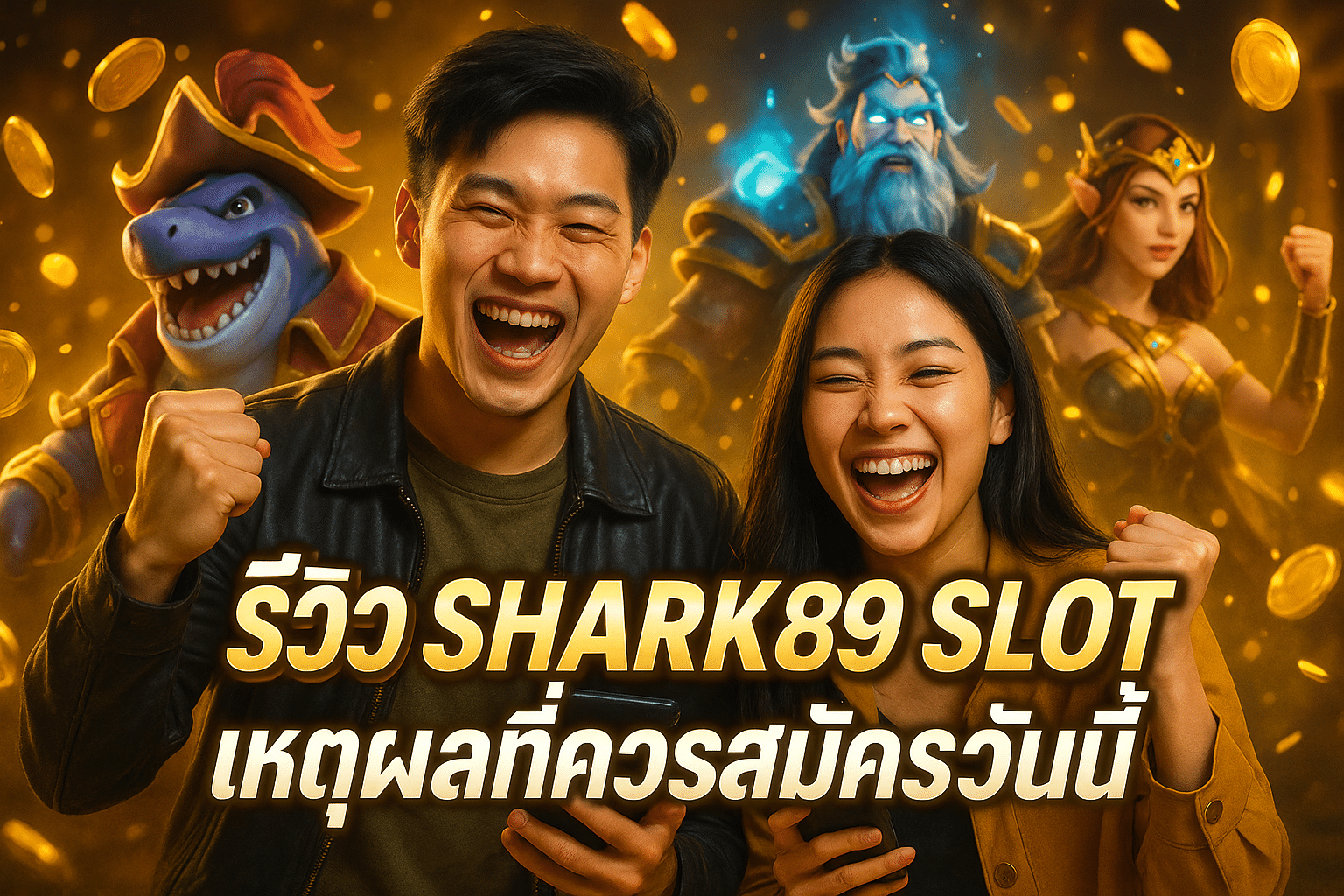 รีวิว SHARK89 SLOT เหตุผลที่ควรสมัครวันนี้
