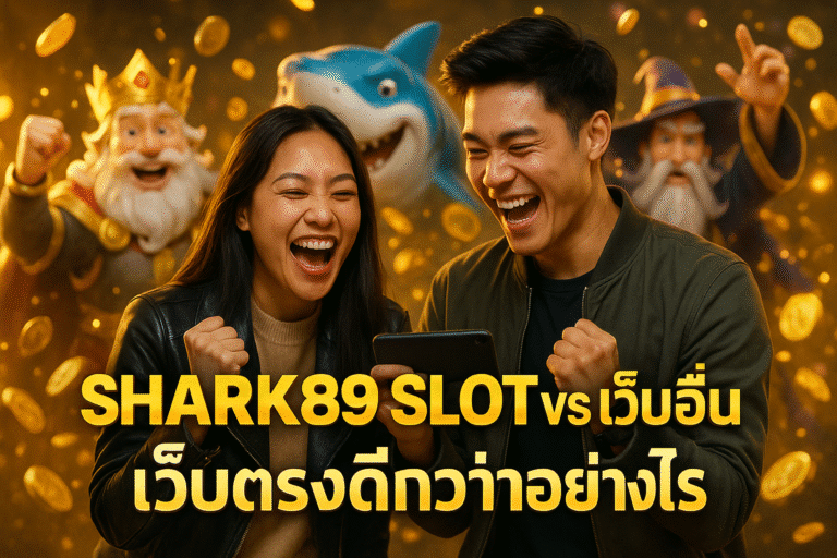 SHARK89 SLOT vs เว็บอื่น เว็บตรงดีกว่าอย่างไร