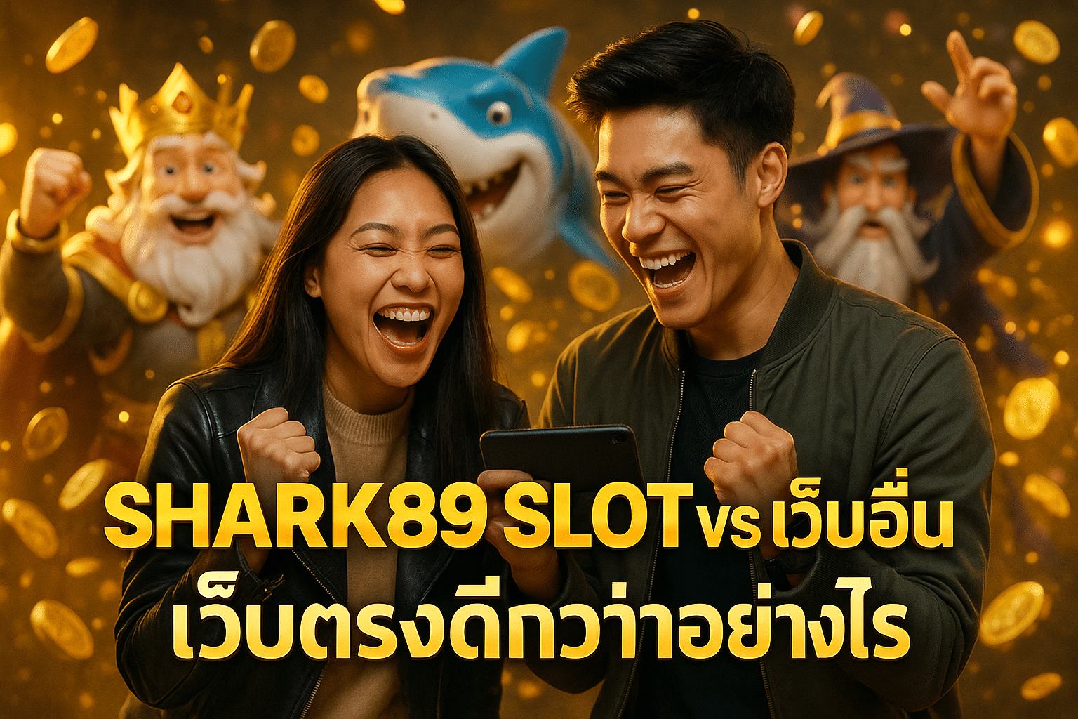 SHARK89 SLOT vs เว็บอื่น เว็บตรงดีกว่าอย่างไร