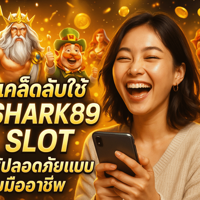 เคล็ดลับใช้ SHARK89 SLOT ให้ปลอดภัยแบบมืออาชีพ